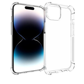 Shockproof Non-slip Thickening TPU Phone Case, For iPhone 15 Pro, For iPhone 15 Plus