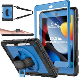 iPad 9th/8th/7th Generation - Built - in Screen Protector - Redpepper Cases