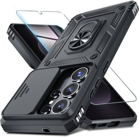 Galaxy S26 Ultra Ring Case Built in Slide Camera Lens - Redpepper Cases