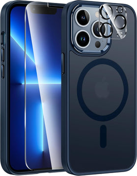 iPhone 17 Phone Magnetic Translucent Full Covered Camera Protection Cases - Redpepper Cases