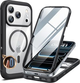 iPhone 17 Pro Max Built in Screen Protector Magnetic Case - Redpepper Cases