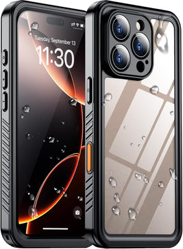 iPhone 16 Pro Max Waterproof heavy duty Built in Screen Protector Case - Redpepper Cases