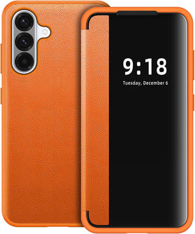 Galaxy S26 Ultra S View Full Body Shockproof Flip Cover Case - Redpepper Cases