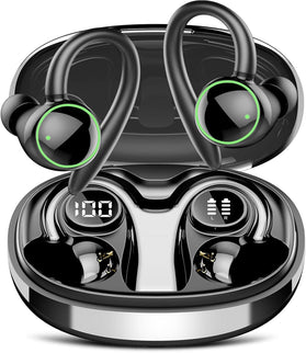 Wireless Earbuds, Bluetooth 5.4 Headphones Sport, Over Ear Buds - Redpepper Cases