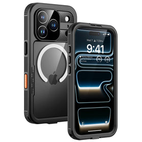 iPhone 17 Pro Max Waterproof Built in Screen Protector Heavy Duty Rugged Full Body Case - Redpepper Cases