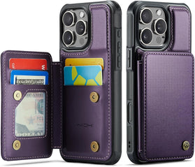 iPhone 16 Pro Max Wallet Case with Card Holder - Redpepper Cases