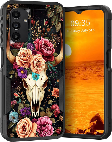 deer-skull-flower