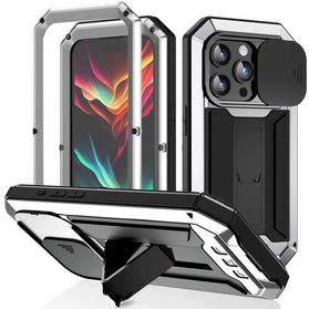 iPhone 16 Pro Heavy Aluminum Armor Metal Phone Case - Redpepper Cases