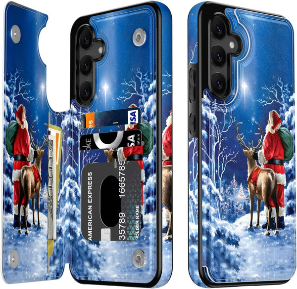 santa-with-deer