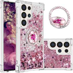 Samsung Galaxy S25+ Plus Flowing Liquid Quicksand Cover - Redpepper Cases