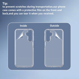 Samsung Galaxy S25 Plus Shockproof Soft TPU Bumper and Hard PC Back Phone Case - Redpepper Cases