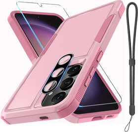 Samsung Galaxy S25 Tempered Glass Screen Protector and Camera Lens Cover - Redpepper Cases