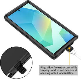 Samsung Galaxy S25/S24 Screen Protector Rugged Heavy Duty Cover Case - Redpepper Cases