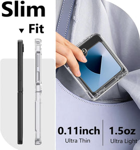 Samsung Galaxy Z Flip 6 Screen Protector Slim Shockproof TPU Bumper Hard PC Cover - Redpepper Cases