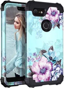 Casetego Compatible Google Pixel 3 XL Full Body Protective Cover Case - Redpepper Cases