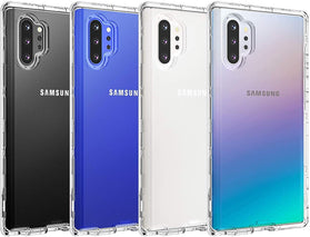 Galaxy Note 10 Plus 5G Case Heavy Duty Shockproof Screen Protector Clear - Redpepper Cases