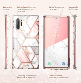 Galaxy Note 10 Plus/Note 10 Plus 5G 2019 Release, Marble - Redpepper Cases
