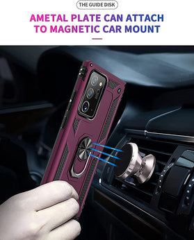 Galaxy Note 20 Ultra 5G Case 3D Curved Screen Protector - Wine Red - Redpepper Cases
