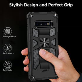 Galaxy S10 Plus Military Grade Kickstand Case - Redpepper Cases