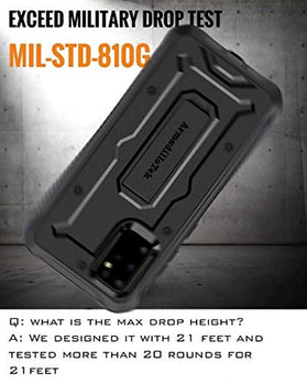 Galaxy S20 Plus Military Grade Full Body Kickstand Case - Redpepper Cases