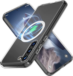 Galaxy S23 Plus Clear Thin Slim Crystal Transparent Shockproof Bumper Case - Redpepper Cases