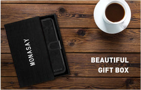 Galaxy S23 Plus Flip Folio Leather Credit Card Holder Case - Redpepper Cases