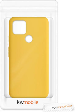 Google Pixel 4a 5G - Case Soft Slim Smooth Flexible Protective Phone Cover - Honey Yellow - Redpepper Cases
