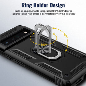 Google Pixel 6 Pro Kickstand Belt Clip Case - Redpepper Cases