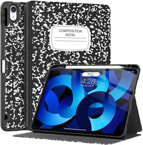 iPad Air 5 Case / ipad Air 4 case Pencil Holder Slim Lightweight Soft TPU Back Cover - Redpepper Cases