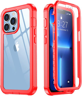 iPhone 13 Pro Built-in Screen Protector 360° Full Body Protective Case. - Redpepper Cases
