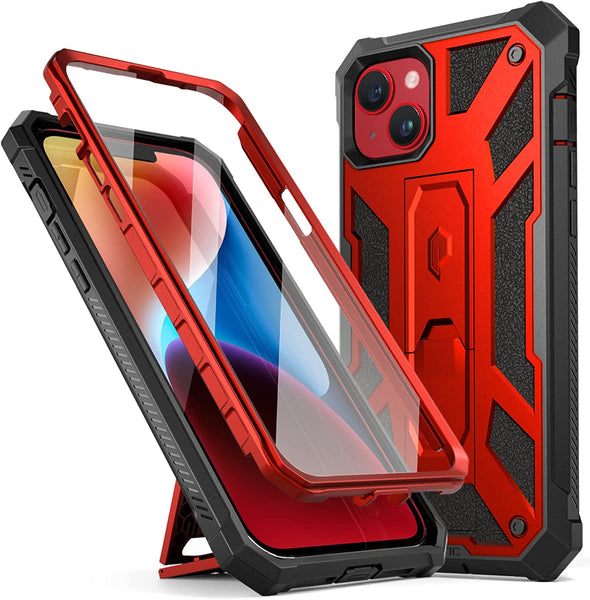 metallic-red