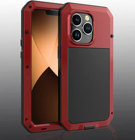 iPhone 14 Pro Full Body Shockproof Waterproof Aluminum Alloy Metal Case - Redpepper Cases