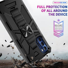 Motorola Edge Plus Case, Moto Edge Tempered Glass Protector Black Marble - Redpepper Cases