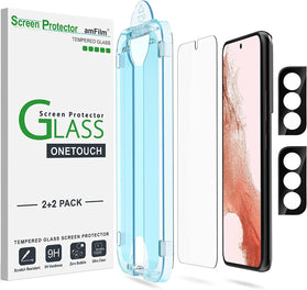 OneTouch Tempered Glass Screen Protector Samsung Galaxy S22 Plus 5G 6.6 Inch - Redpepper Cases