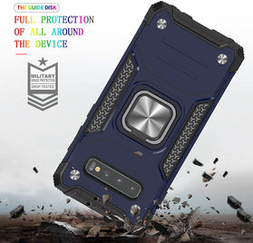 S10 Plus Hybrid Rugged Ring Kickstand Case - Redpepper Cases