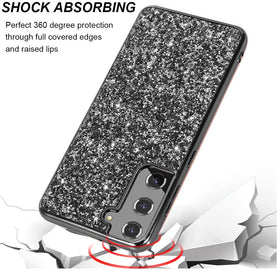 Samsung Galaxy S23 3D Cute Bling Glitter Bumper Case - Redpepper Cases