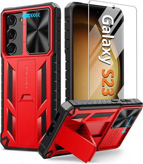 Samsung Galaxy S23 Rugged Kickstand Shockproof Case - Redpepper Cases