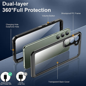 Samsung Galaxy S23 Waterproof Full Body Heavy Duty Rugged Case - Redpepper Cases