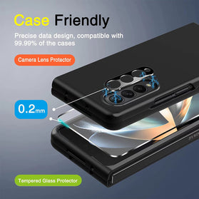 Samsung Galaxy Z Fold 4 5G Screen Protector 3 Pack Tempered Glass Positioner Accessories - Redpepper Cases