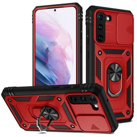 Samsung S22 Ultra Kickstand Camera Slide Lens Military Grade Rugged Case - Redpepper Cases