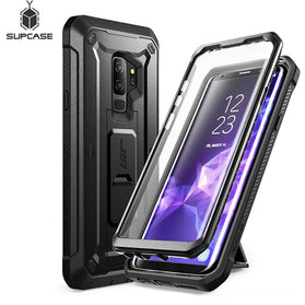 SUPCASE For Samsung Galaxy S9 Plus Unicorn Beetle UB Pro Shockproof Rugged Case Cover with Built-in Screen Protector & Kickstand - Redpepper Cases